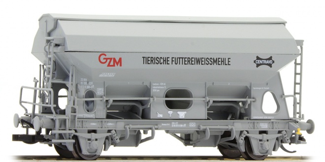 2 axle Hopper car of Centravo - GZM<br /><a href='images/pictures/Tillig/217463_c.jpg' target='_blank'>Full size image</a>